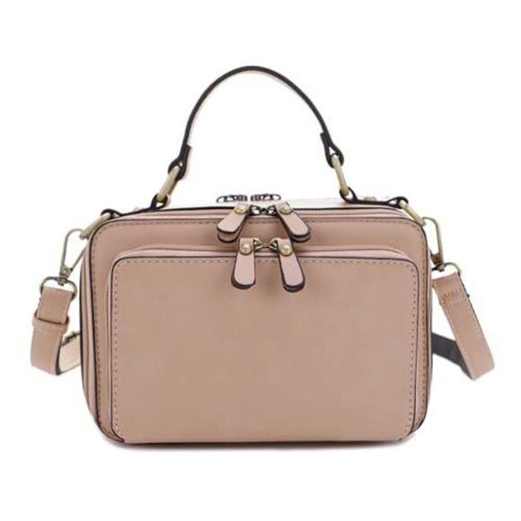 Classic Pandora Compact Concealed Carry Crossbody Satchel Bag - Picture 2 of 7